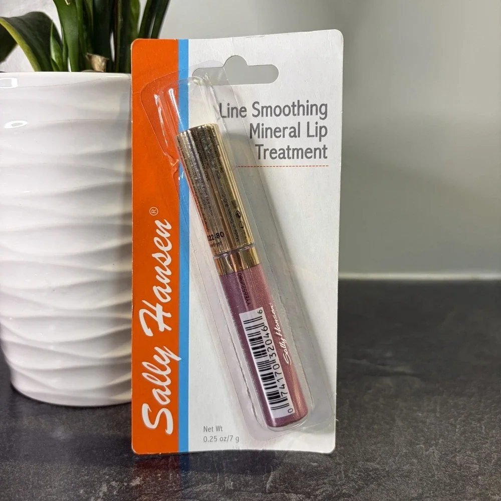 NEW Sally Hansen Line Smoothing Mineral‎ Lip Treatment AMETHYST Full Sz RETIRED